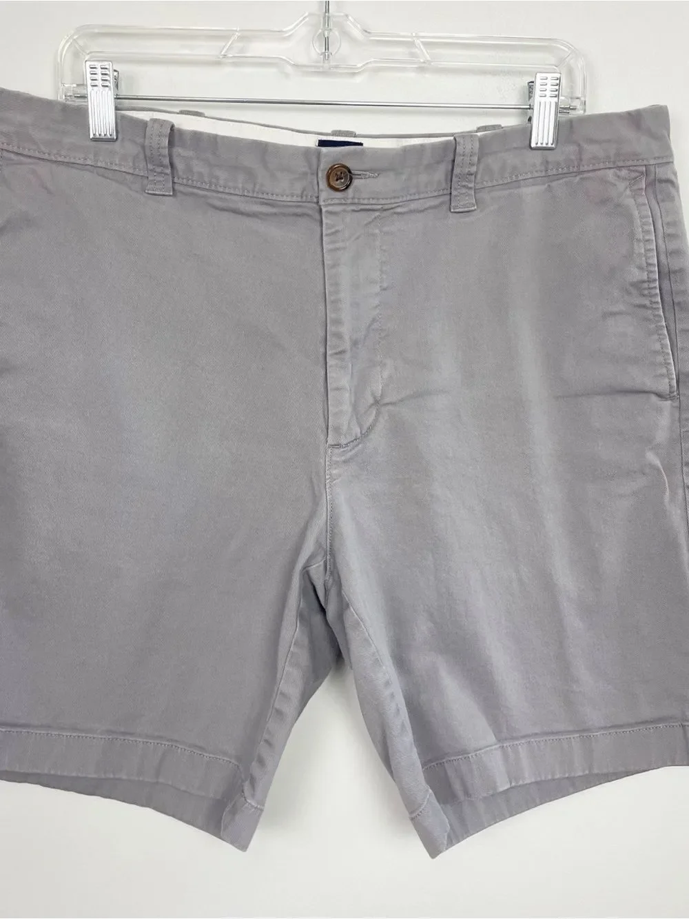 J.Crew 9” Chino Shorts Men’s Size 36 Gray Classic Casual Cotton Shorts